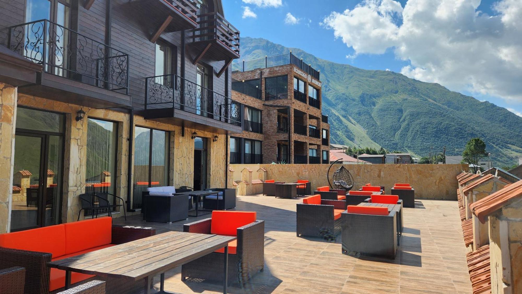 Hotel Toliketi คัซเบกี ภายนอก รูปภาพ